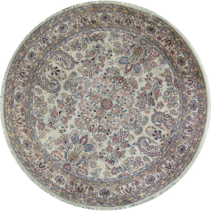 Bokara Rug Co., Inc. HandKnotted Wool Camel/Cream Rug Perigold